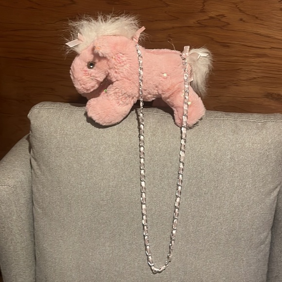 Girls Pony Kids Pocketbook (pink) - Picture 4 of 6